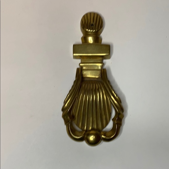 Vintage brass door knocker - Picture 1 of 3
